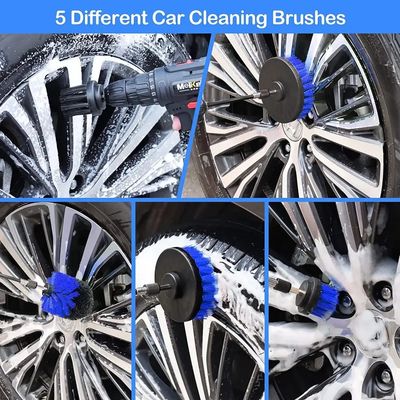 26pcs 自動車 詳細 ブラシ セット 自動車 清掃 ツール キット インテリア