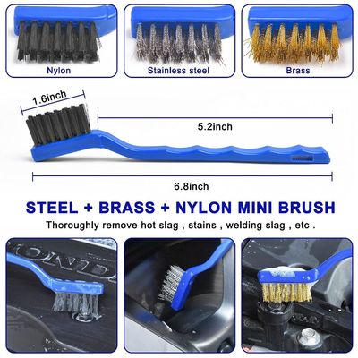 21 PCS 自動車清掃ツール キット ブラシ用スポンジパッド 車輪用ダッシュボード インテリア