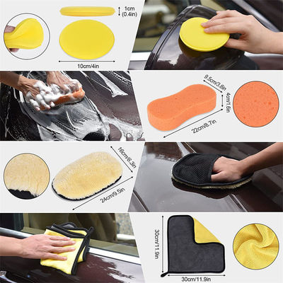 高品質の取り外せるドリル ソフトブラシ 車 詳細 ブラシ ウォーキング スポンジ 内外洗浄