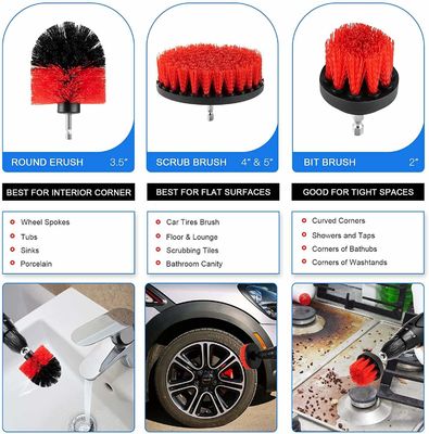 卸売 19 PCS 洗車ツール キット 掘削 クリーン ブラシ 詳細 ブラシ バッグ 自動車 内外洗浄