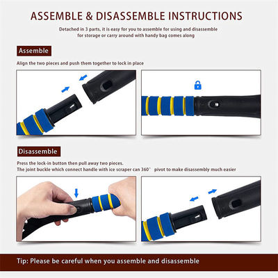 トラック用の6インチ拡張式風車用スノースクラッパー