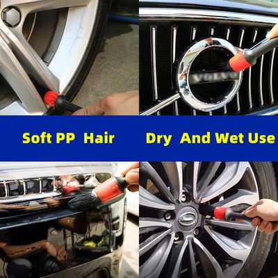 カスタマイズされた折りたたむマイクロファイバー 車用エアアウト口 クリーンブラシ インテリア 掃除ブラシ