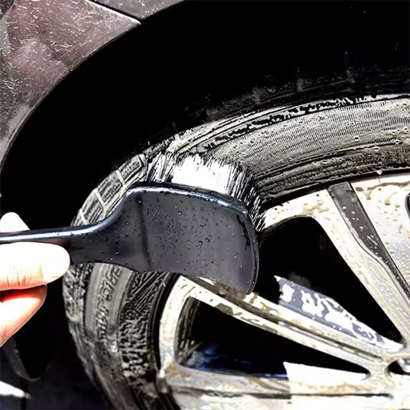 自動車タイヤ 輪 ブラシ 車 細かい 床マット 布 掃除 ブラシ
